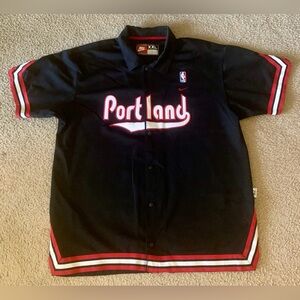 Nike Portland Trailblazers Retro Shooting Shirt | Slightly Used | Size XXL